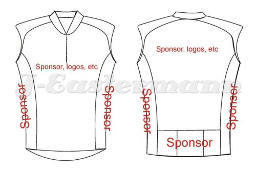 Sleeveless Custom Sublimation Printed Cycling Jersey JEI-9500