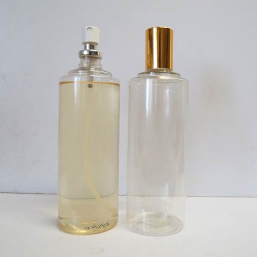 Plain Glass 250ml PET Perfume Bottle, Color : Transparent