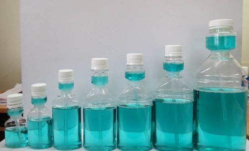 Metered Dose Mouth Wash Bottles For Storing Liquid