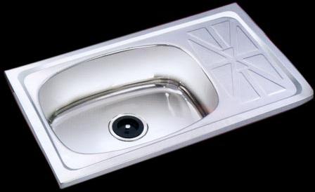 04 Single Bowl Drain Kitchen Sink