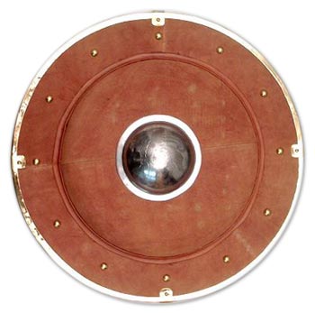 Steel Greek Shield, Packaging Type : Silver, Brown