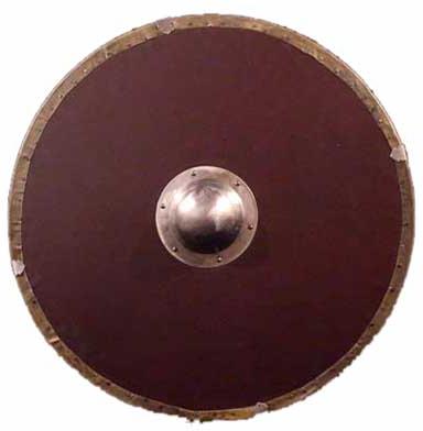 Red Oak Plywood Viking Shield, Packaging Type : Brown, Steel