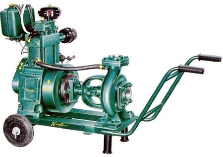 Volute Casing Pump With Water Cooled Diesel Engine