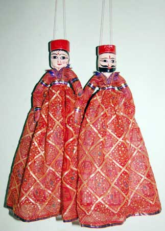 Cotton Handmade Puppets for Decorative Hanging