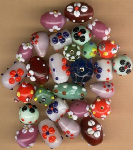 LWB - 008 Lampwork Beads