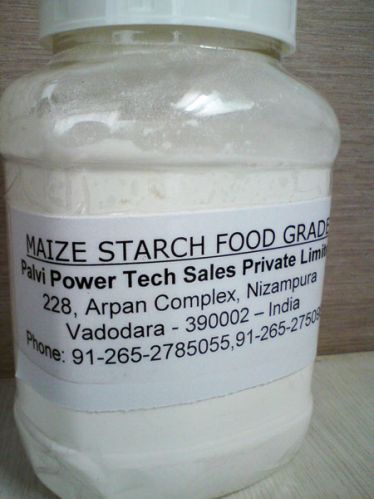 Maize starch, Packaging Type : White