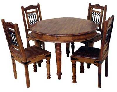 M-1911 Wooden Dining Table Set