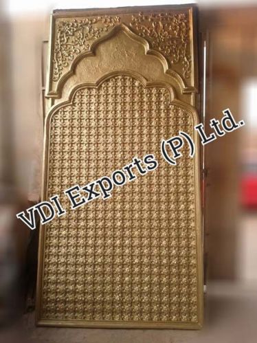 Ancient Carved Fiber Golden Panels