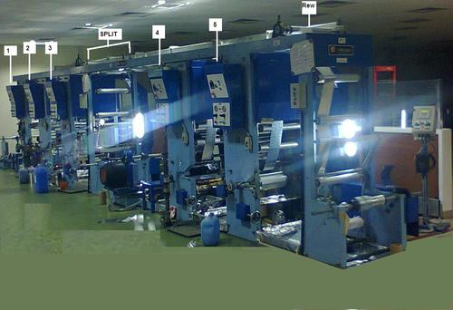 LAMINATED FOIL PRINTING MACHINE