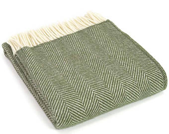Olive Green Blankets
