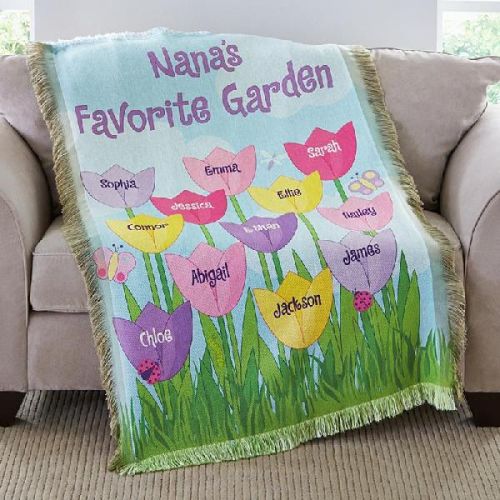 Printed Cotton Personalized Blankets, Feature : Comfortable, Impeccable Finish