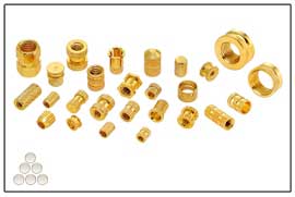 Amic Brass Knurling Inserts