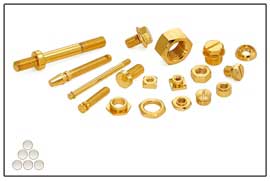 Brass Nuts Bolts & Fastners