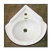 Amic Polished Ceramic Corner Wash Basin, For Home, Hotel, Office, Restaurant, Style : Common