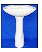 Flora (with Pedastal) Pedestal Wash Basin