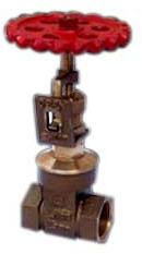 Bronze Gate Valve Non-Rising Stem Locking Q 88