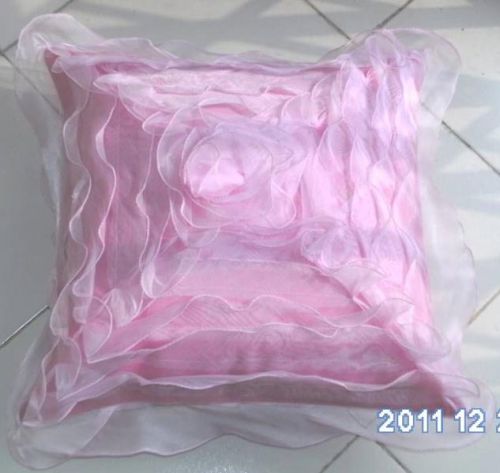Polyester cushion covers, Packaging Type : Pink