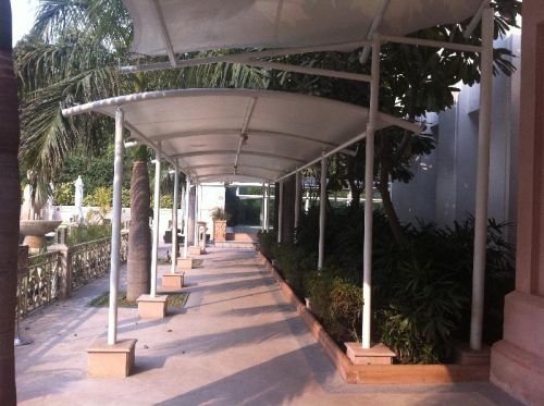 Walkway Tensile Structure, For Car Parking, Exhibition, Cover Material : HDPE, PVC