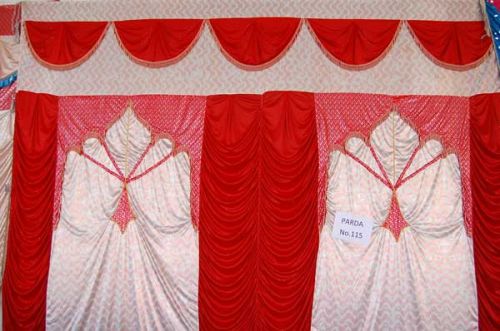 Plain Lycra Wedding Tent Curtains for Event Venues