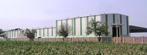 Mild Steel Prefabricated Factory Shed, For Roofing, Industrial, Feature : Corrosion Resistant, Durable