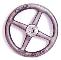 Plain Cast Iron Handwheel Valve, Color : Grey