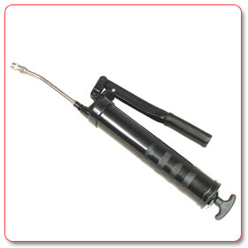 Polished Baum Lever Grease Gun