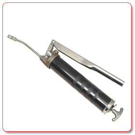 Polished Lever Grease Gun, Color : Black Epoxy Finish