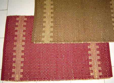 Rustic Jute Accent Rugs, Shape : Rectangular, Technics : Handloom