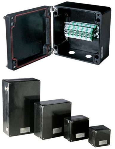 Rectangular Coated ABS GRP Junction Box, For Electronics, Certification : ISI Certified