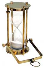 Polished Nautical Brass Sand Timer