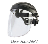 Plain 200-400Gm Polycarbonate Face Protection Shield, Size : Standard