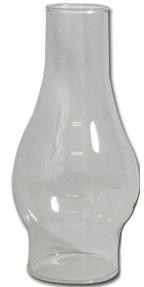 Transparent Glass Chimney for Flicker-free Flame