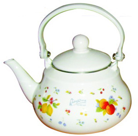 Stainless Steel Enamel Tea Kettle