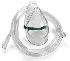 Plastic Disposable Oxygen Mask