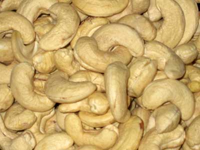 W180 Grade Dried Cashew Nuts