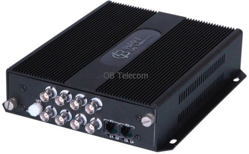 8 Channel Video Fiber Optic Multiplexer, Brand Name : OB Telecom