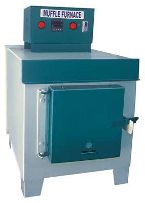 Automatic Electric Metal Muffle Furnace, For Heating Process, Color : Green, Grey