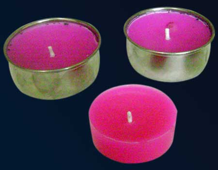 Tea light candle