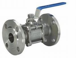 3 PC Flanged End Ball Valve, Brand Name : ZMC