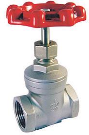 Screwed End Stainless Steel Gate Valve, Brand Name : ZMC