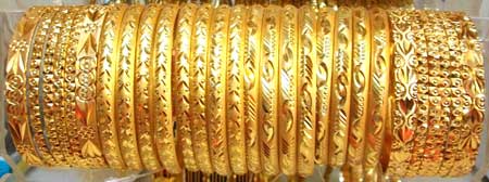 Gold Plated Bangles