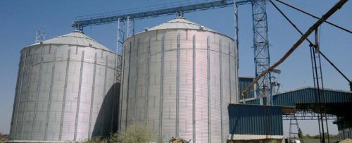 Round Flat Bottom Silo, Storage Material : Grains, Seeds