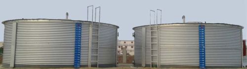 Zincalume Tank, Capacity : Upto 25 Lacs Litre