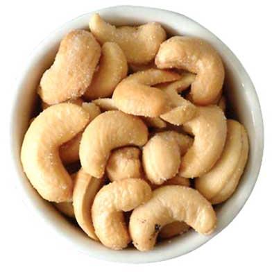 Curve Cashew Nuts, For Food, Snacks, Packaging Type : PP Bag