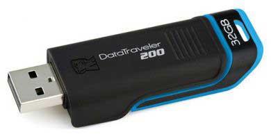 Metal USB Flash Drive, Brand Name : Kingston for Data Storage