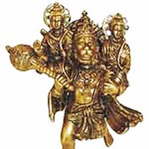 Brass Hanuman Statue