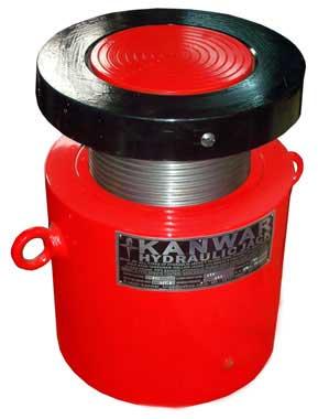 Hydraulic Jack Threaded RAM With Safety Locknut