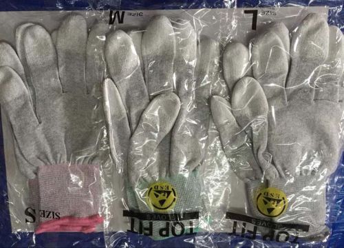 ESD Carbon PU Palm Fit Gloves