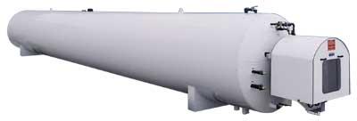 Horizontal Carbon Dioxide Storage Tank