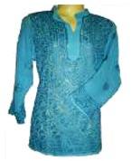 Chikan Embroidered Kurti 03